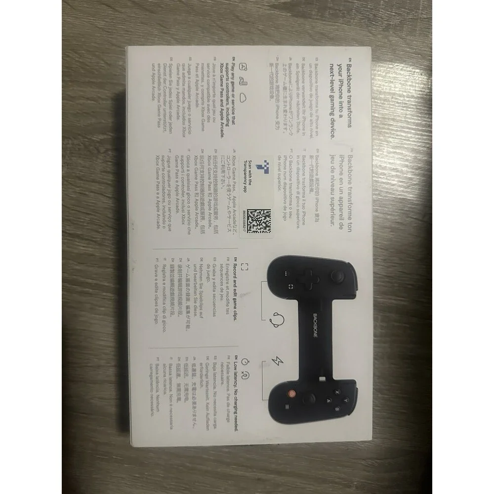 Backbone One BB-02-B-R Black Mobile Gaming Controller Compatible For iPhone